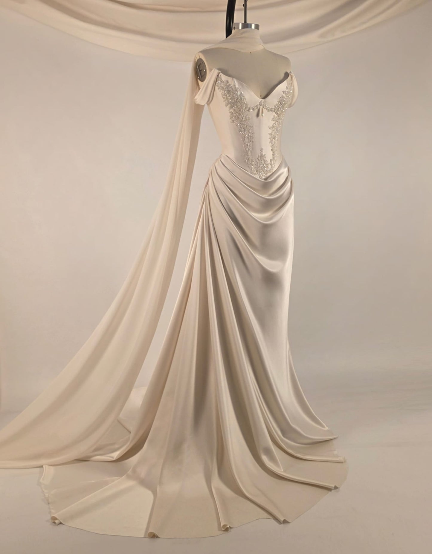 Gabrielle Silk Chiffon Scarf