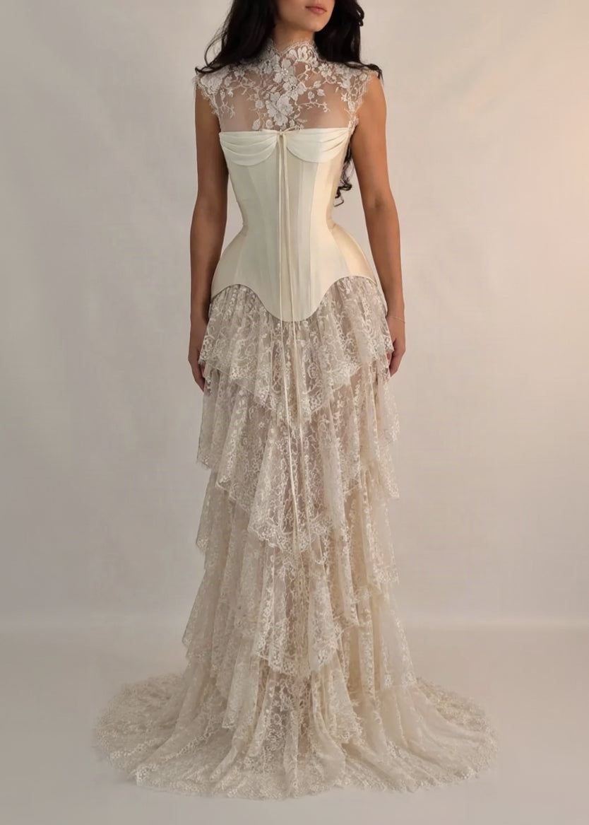 Violet Floor Length